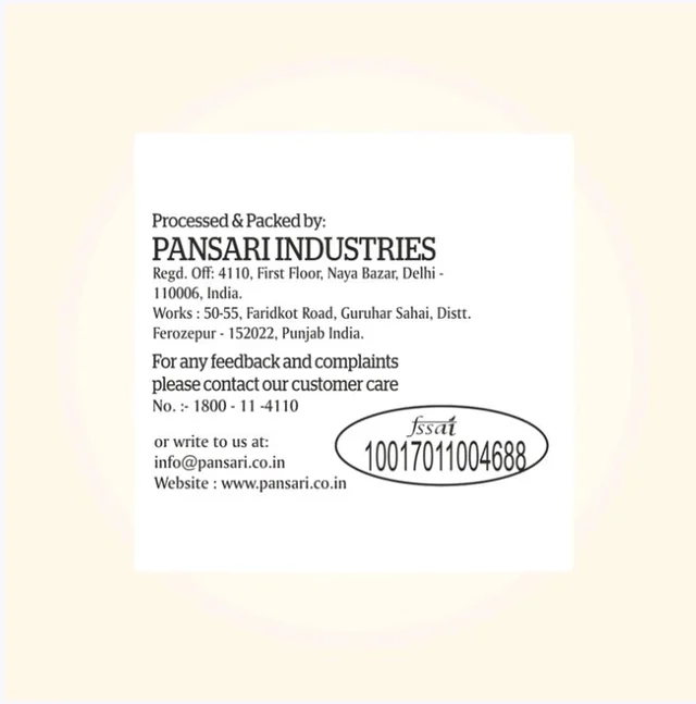 Pansari Royal Premium Basmati Rice (Extra Long Grain) (Basmati Chaal) - 1 kg