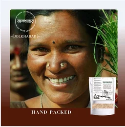 Jolkhabar Hand Pounded Dheki Chata Rice - 500 g