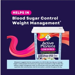 24 Mantra Organic Active Mantras Organic Low GI Rice (Low Gi Chaal) - 1 kg