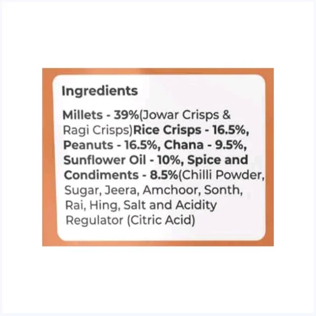 Eat Better Co Desi Masala Millet Namkeen - 100 g