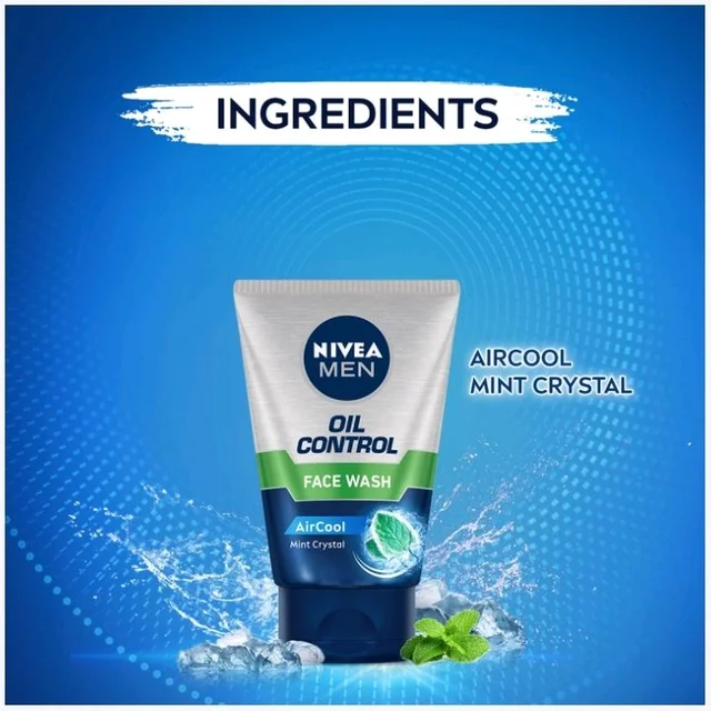 Nivea Men Oil Control Face Wash - 100 g