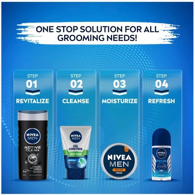 Nivea Men Oil Control Face Wash - 100 g