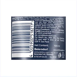 Nivea Men Deep Impact Intense Clean Face Wash - 100 ml