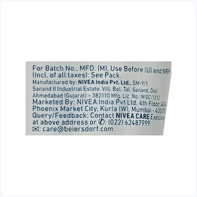 Nivea Men Dark Spot Reduction 10x Face Wash - 100 g