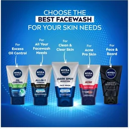 Nivea Men Dark Spot Reduction 10x Face Wash - 100 g