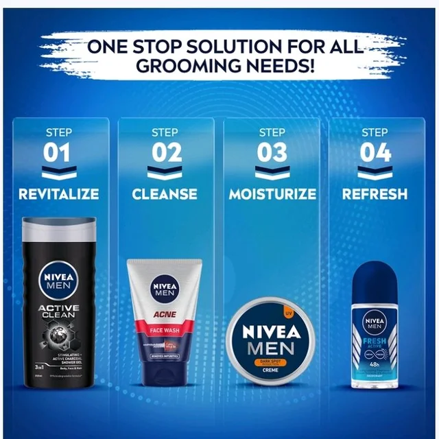 Nivea Men Dark Spot Reduction 10x Face Wash - 100 g
