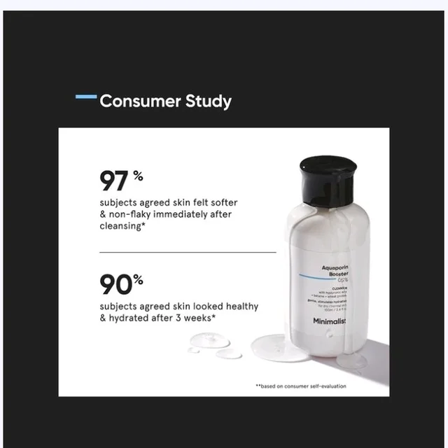 Minimalist Aquaporin Booster 05% Cleanser - 100 ml
