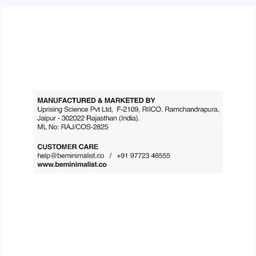 Minimalist Aquaporin Booster 05% Cleanser - 2×100 ml