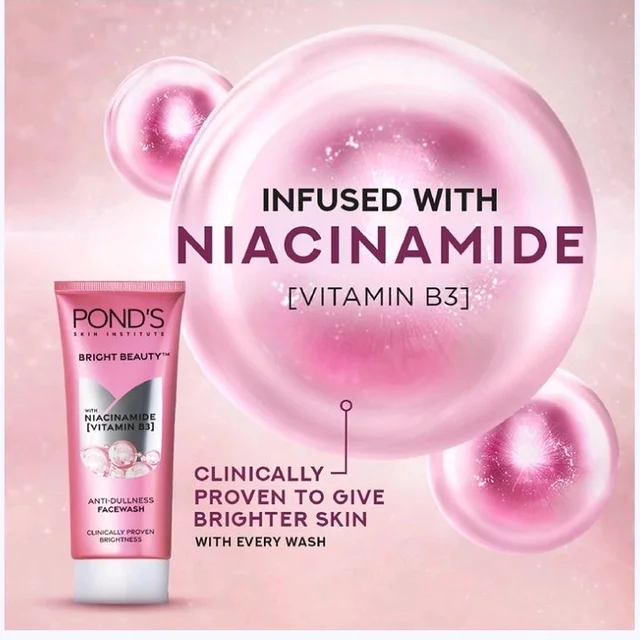 Pond's Bright Beauty Spot-Less Glow Face Wash - 150 g