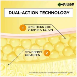 Garnier Bright Complete Serum Cleanser - 100 g