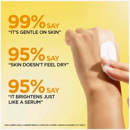 Garnier Bright Complete Serum Cleanser - 100 g