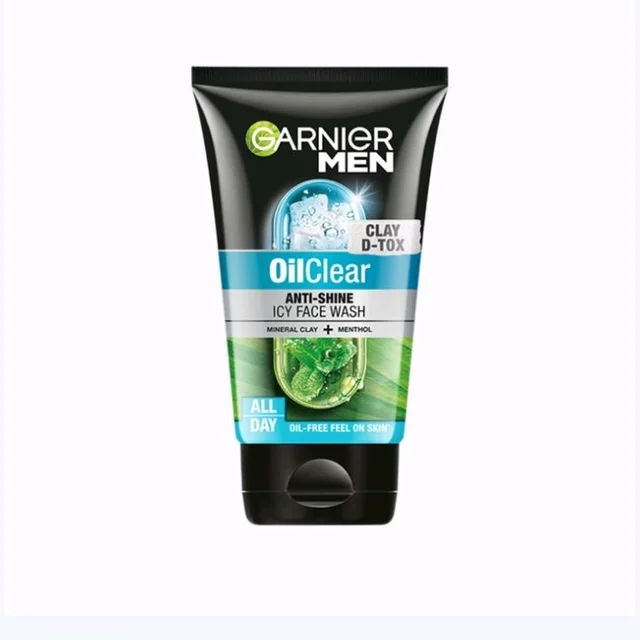Garnier Men Clay D-Tox Deep Cleansing Icy Face Wash - 100 g