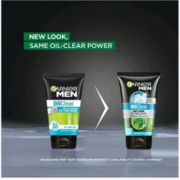 Garnier Men Clay D-Tox Deep Cleansing Icy Face Wash - 100 g