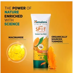 Himalaya Dark Spot Clearing Turmeric Face Wash - 100 ml