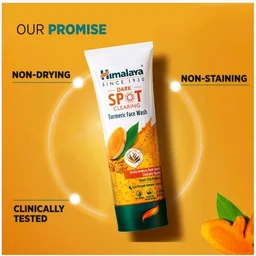 Himalaya Dark Spot Clearing Turmeric Face Wash - 100 ml