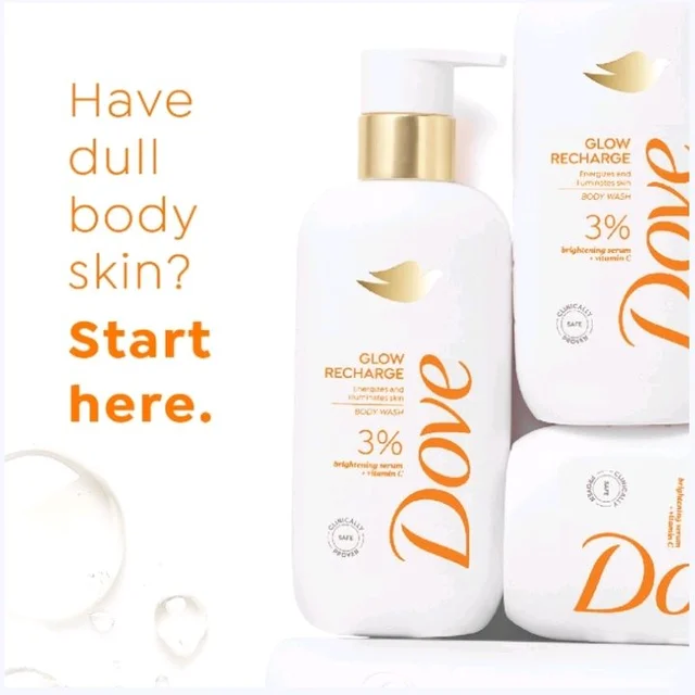 Dove 3% Vitamin C Brightening Body Wash - 300 ml