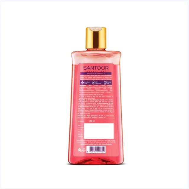 Santoor Brightening Skin Shower Gel - 250 ml