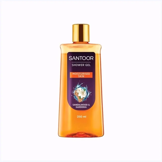 Santoor Sandalwood & Gardenia Shower Gel - 250 ml