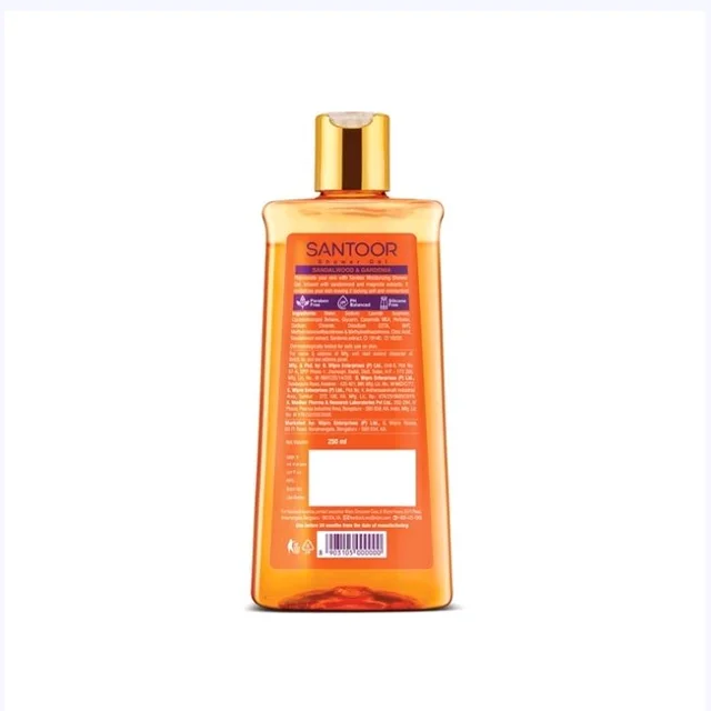 Santoor Sandalwood & Gardenia Shower Gel - 250 ml