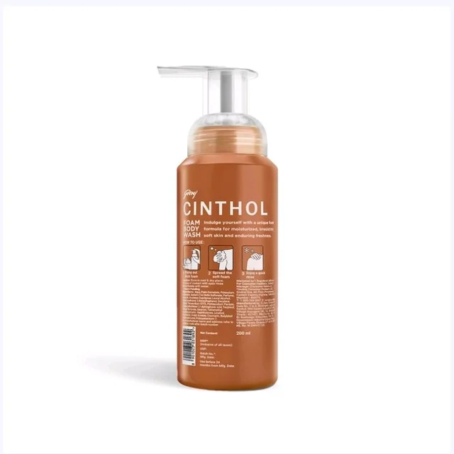 Cinthol Sandal Foam Body Wash - 200 ml