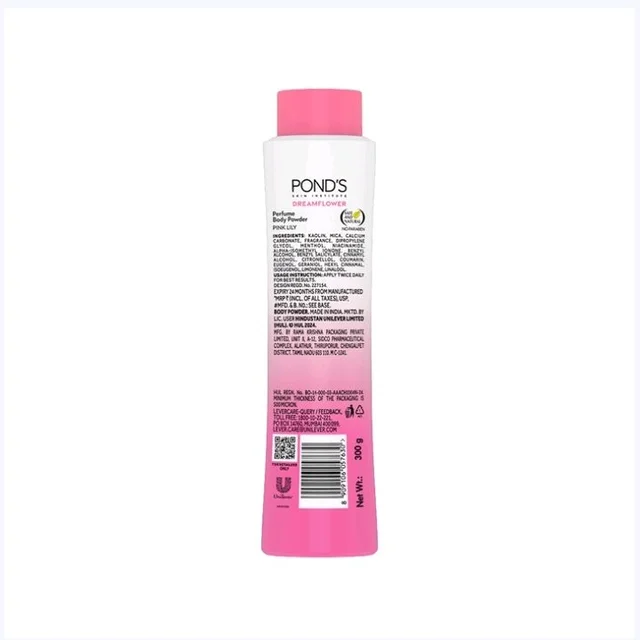 Pond's Dreamflower Fragrant Talcum Powder - 300 g