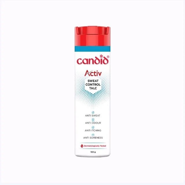 Candid Activ Antiperspirant Talcum Powder - 100 g