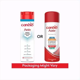 Candid Activ Antiperspirant Talcum Powder - 100 g