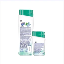 Dermicool Menthol Regular Talcum Powder + Aloe Fresh Powder Free - 200 g