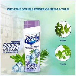 Dermicool Soothing Lavender Talcum Powder + Aloe Fresh Powder Free - 200 g