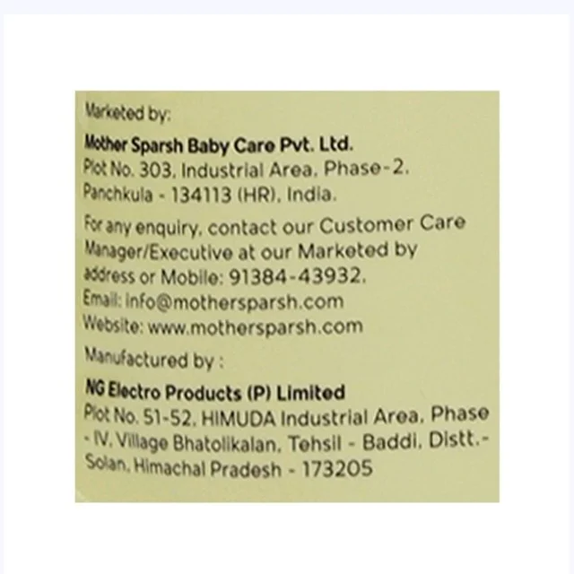 Mother Sparsh Natural Baby Liquid Cleanser - 500 ml