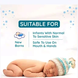 Mother Sparsh 99% Unscented Pure Water Baby Wipes - 2×72 wipes