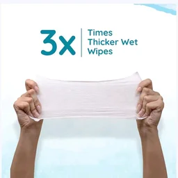 Mother Sparsh 99% Unscented Pure Water Baby Wipes - 2×72 wipes