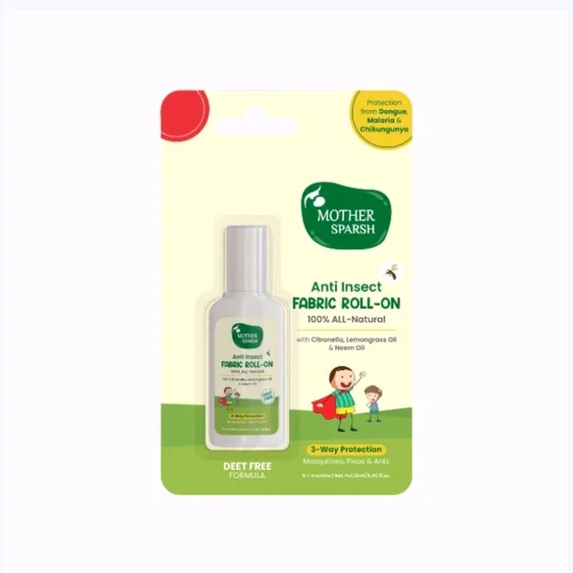 Mother Sparsh Baby Mosquito Repellent Roll On - 12 ml