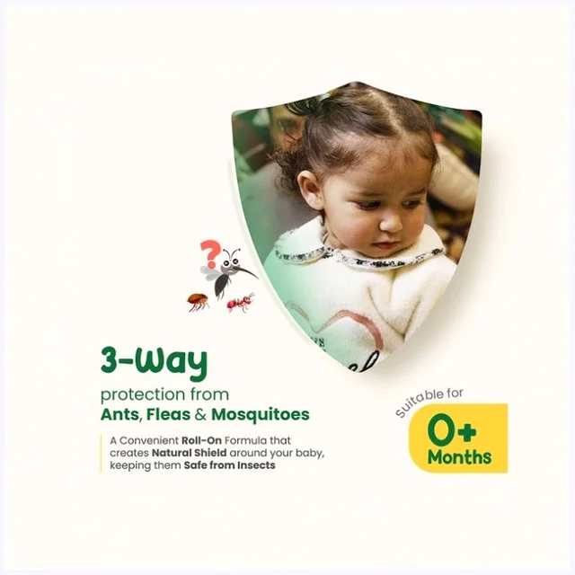 Mother Sparsh Baby Mosquito Repellent Roll On - 12 ml