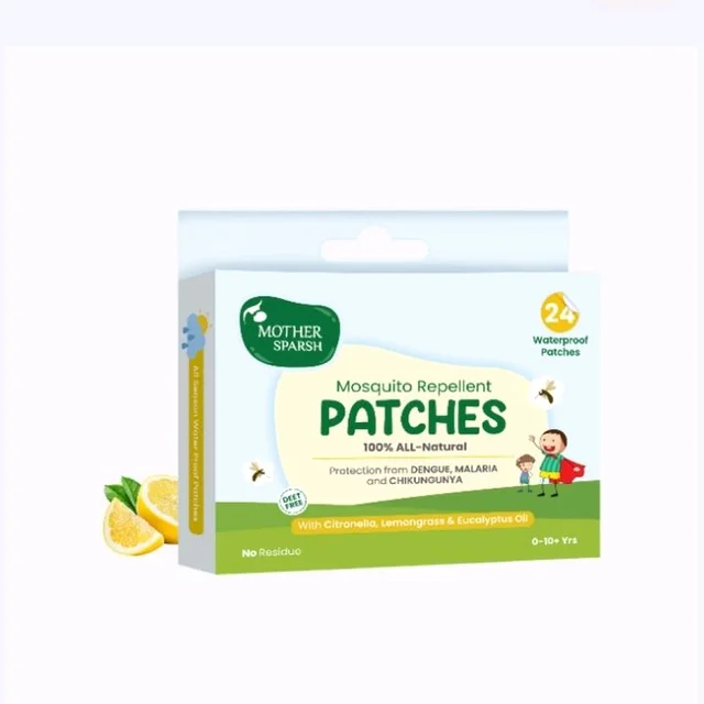 Mother Sparsh Mosquito Repellent Patches - 24 pcs
