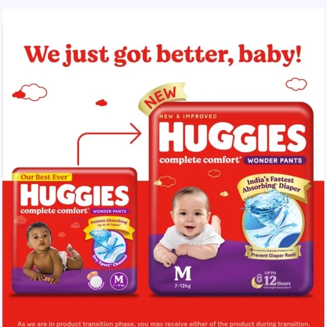 Huggies Wonder Pant Baby Diaper - 36 pcs