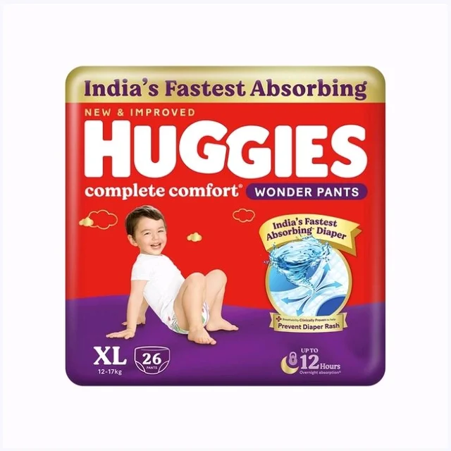 Huggies Wonder Pant Baby Diaper - 56 pcs