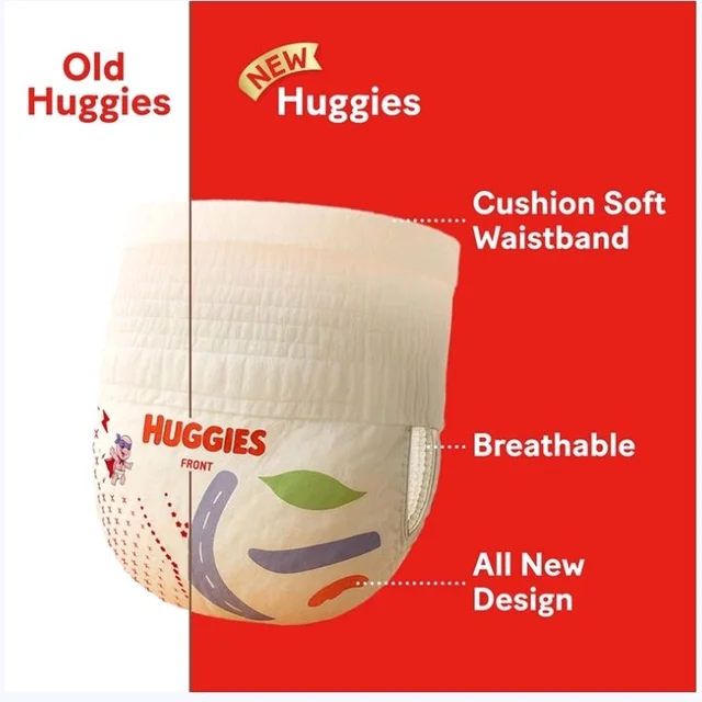 Huggies Wonder Pant Baby Diaper - 56 pcs