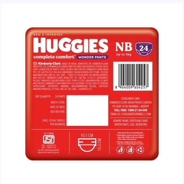 Huggies Wonder Pant Baby Diaper - 24 pcs