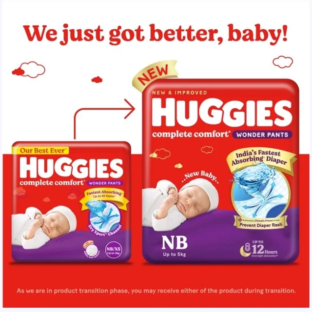 Huggies Wonder Pant Baby Diaper - 24 pcs