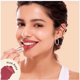 Mamaearth Creamy Matte Long Stay Lipstick (Pink Rose) - 4.2 g