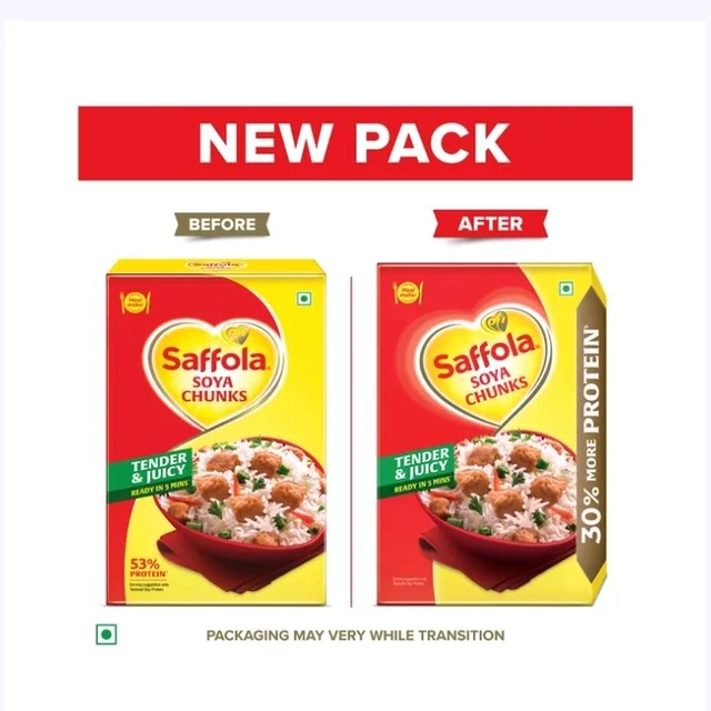 Saffola Mealmaker Soya Chunks - 200 g