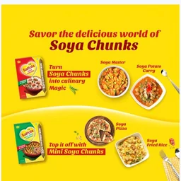 Saffola Mealmaker Soya Chunks - 200 g