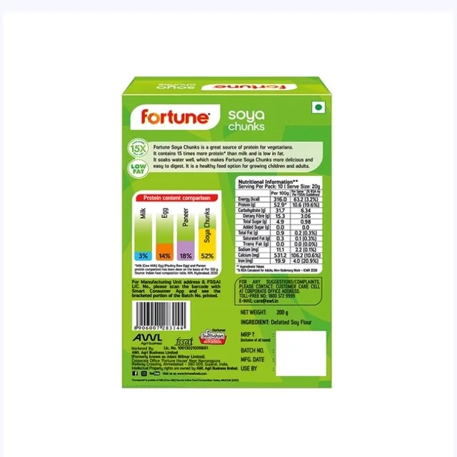 Fortune Soya Chunks - 200 g