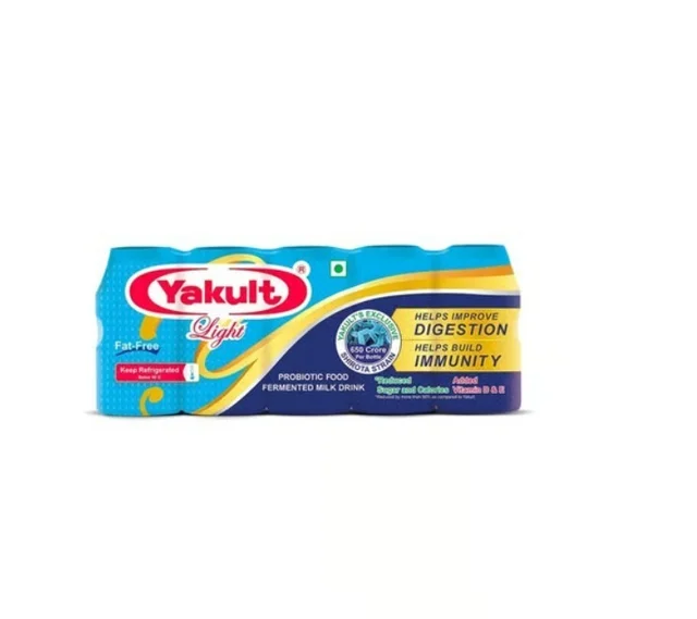 Yakult Light Probiotic Drink - 5 x 65 ml, 5 x 65 ml