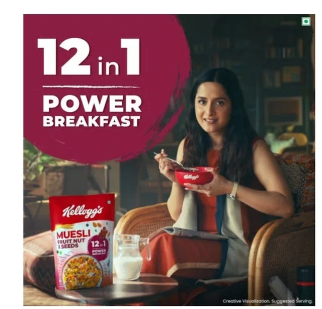 Kellogg's Muesli Fruit, Nut & Seeds - 40g, 750 g