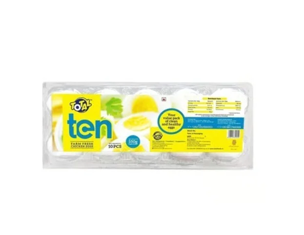 Total Ten White Eggs - Medium:50-55 g, 550 g
