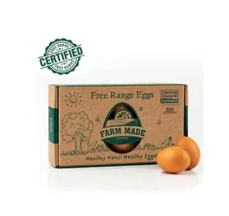 Farm Made Free Range Eggs - 6 pieces, 6 pieces