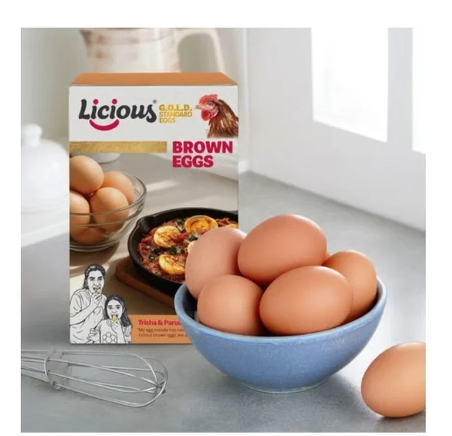 Licious Brown Eggs - 6 pieces, 6 pieces