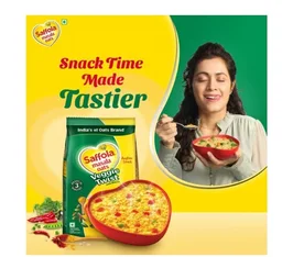 Saffola Masala Veggie Twist Oats - 38 g, 38 g